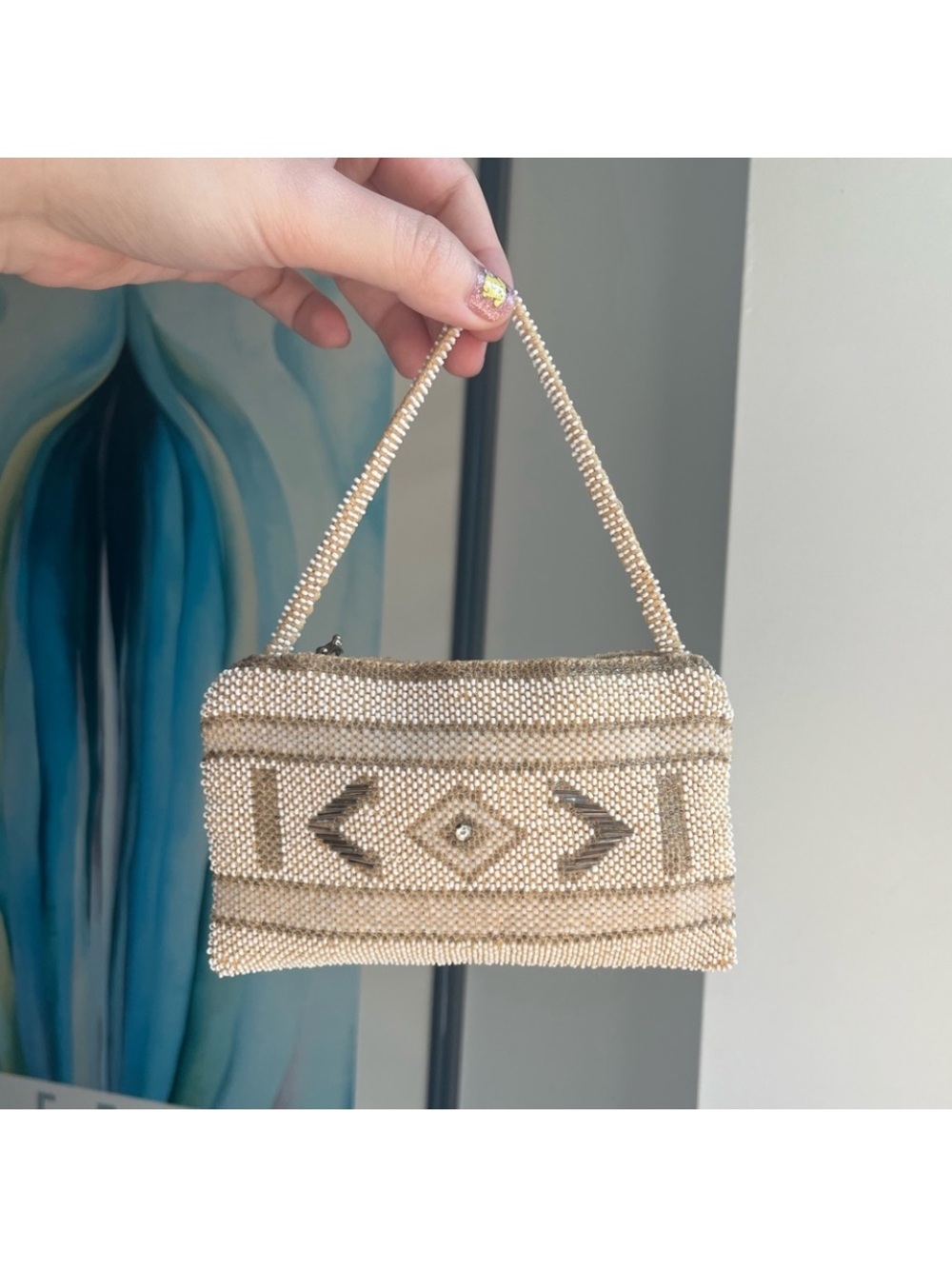 Vintage Beaded Bag